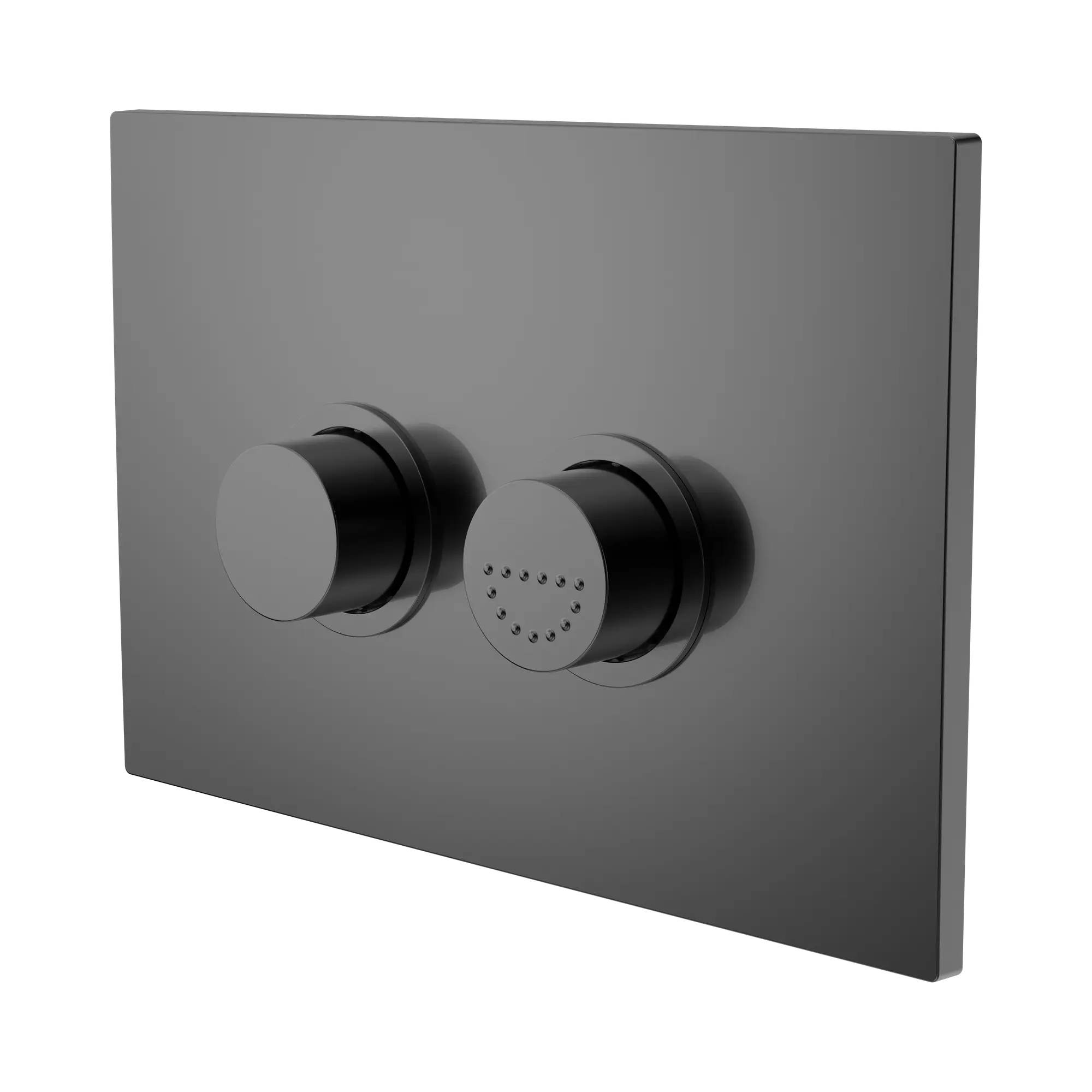 Mecca Care Raised Disabled Care Pneumatic Flush Buttons Plate DDA Accessible Toilet Compliant