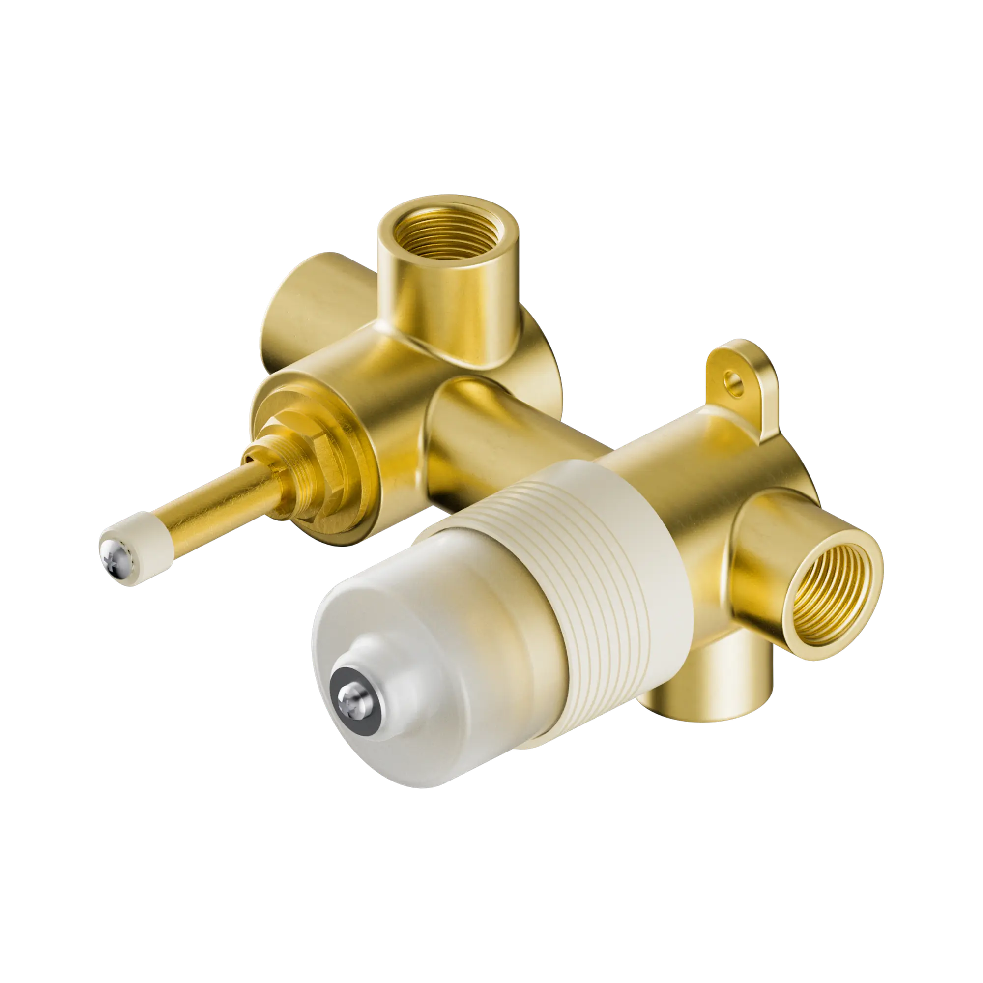 Premium 35mm Universal Shower Mixer With Diverter Horizontal Body Only