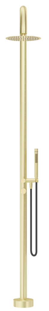 Mica Gooseneck Freestanding Outdoor Shower