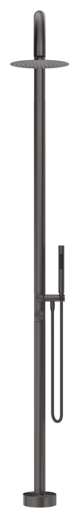 Mica Gooseneck Freestanding Outdoor Shower