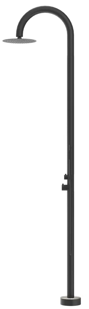 Mica Gooseneck Freestanding Outdoor Shower