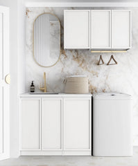 HAMPSHIRE WHITE LAUNDRY KIT 1715X600X2100