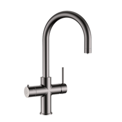 Alia 4-in-1 Instant Hot and Cold Filtered Water Tap In Brushed Nickel,Matte Black,Brushed Gold,Gunmetal Grey With Filtered Boiling Unit, Filtered Boiling and Chilled Unit