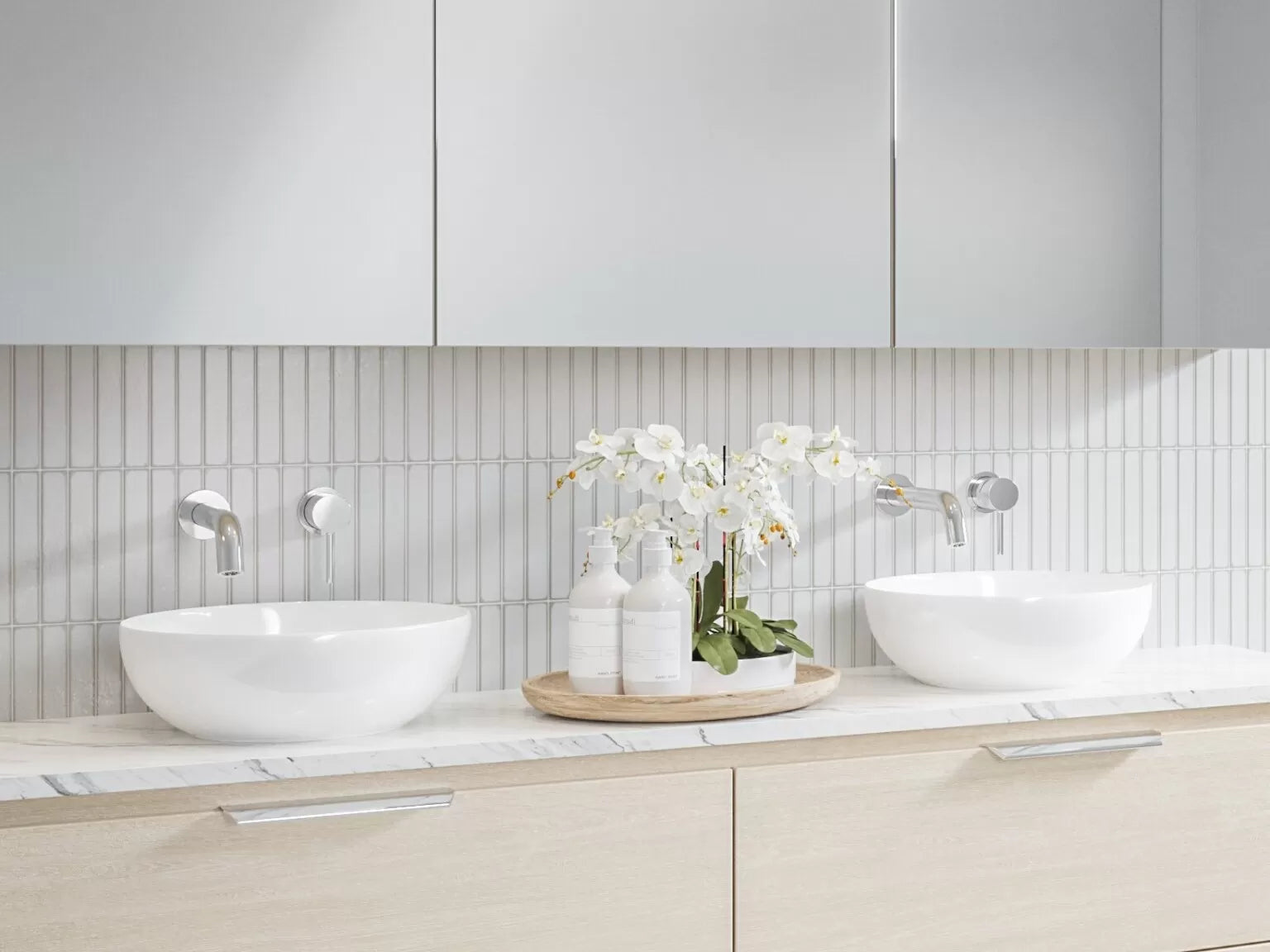 ESSIE Ceramic basin White Gloss, White Matt