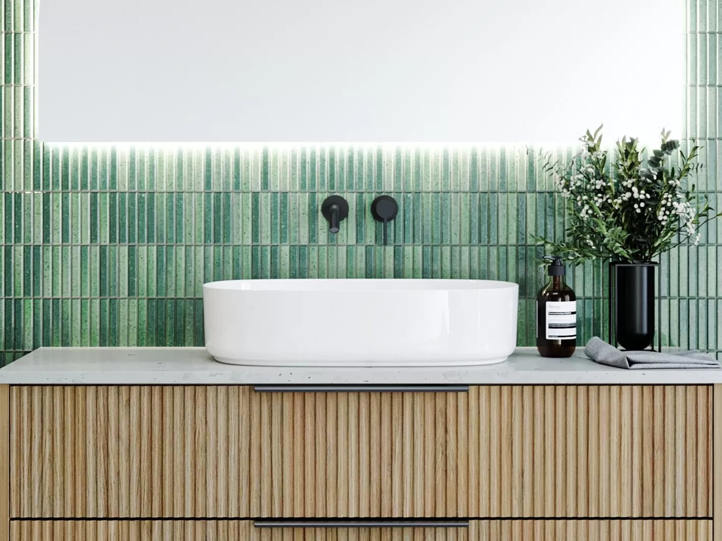 MYRTLE White Gloss, White Matt, Black Matt