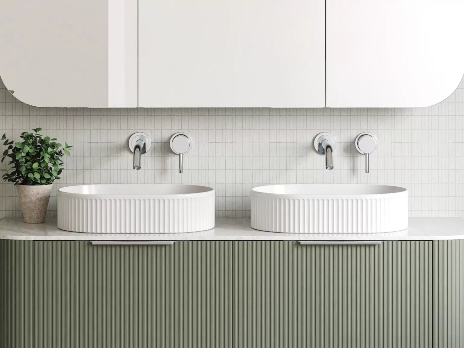 AVAI FLUTE White Gloss, White Matt