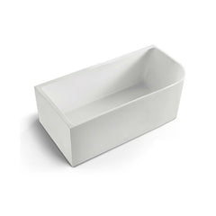ANGOLO GLOSS WHITE CORNER BATH Right and Left corner with 1700mm and 1500mm