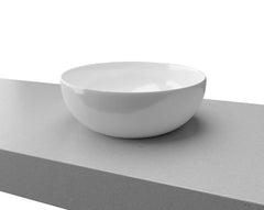 ESSIE Ceramic basin White Gloss, White Matt
