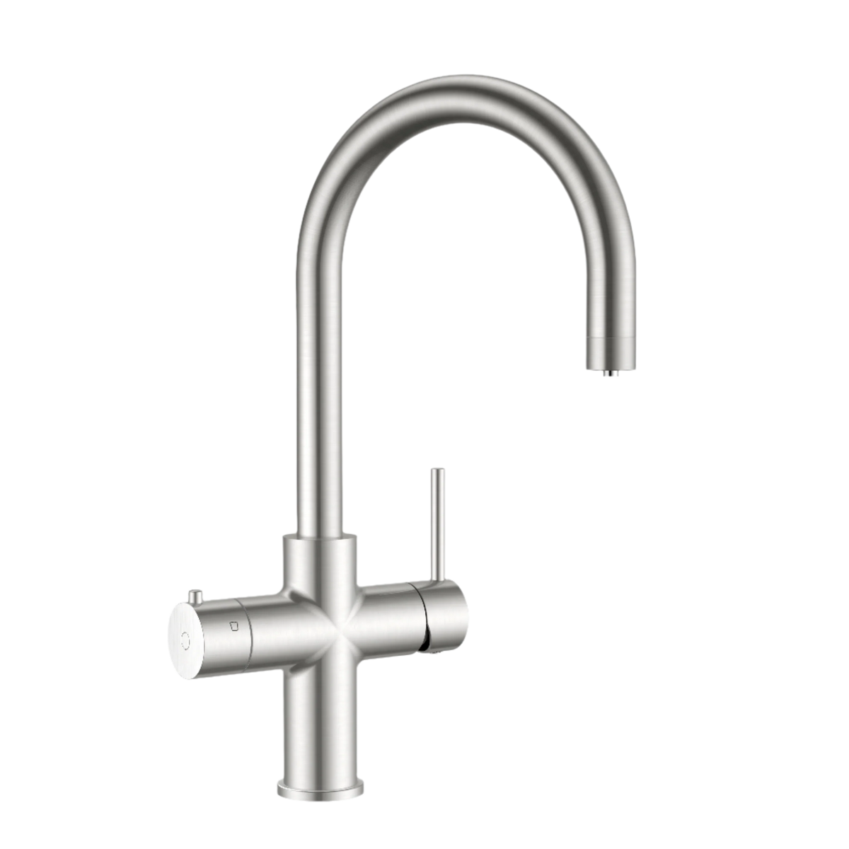 Alia 4-in-1 Instant Hot and Cold Filtered Water Tap In Brushed Nickel,Matte Black,Brushed Gold,Gunmetal Grey With Filtered Boiling Unit, Filtered Boiling and Chilled Unit