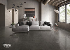 Q4-QZ1337 QUARRAZZO BASALT BLACK MATT 300X300