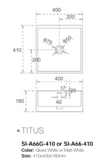 Titus Above Counter Basins
