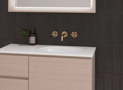 AVAL Under Counter Ceramic basin, White Gloss