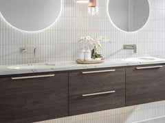 AVAL Under Counter Ceramic basin, White Gloss