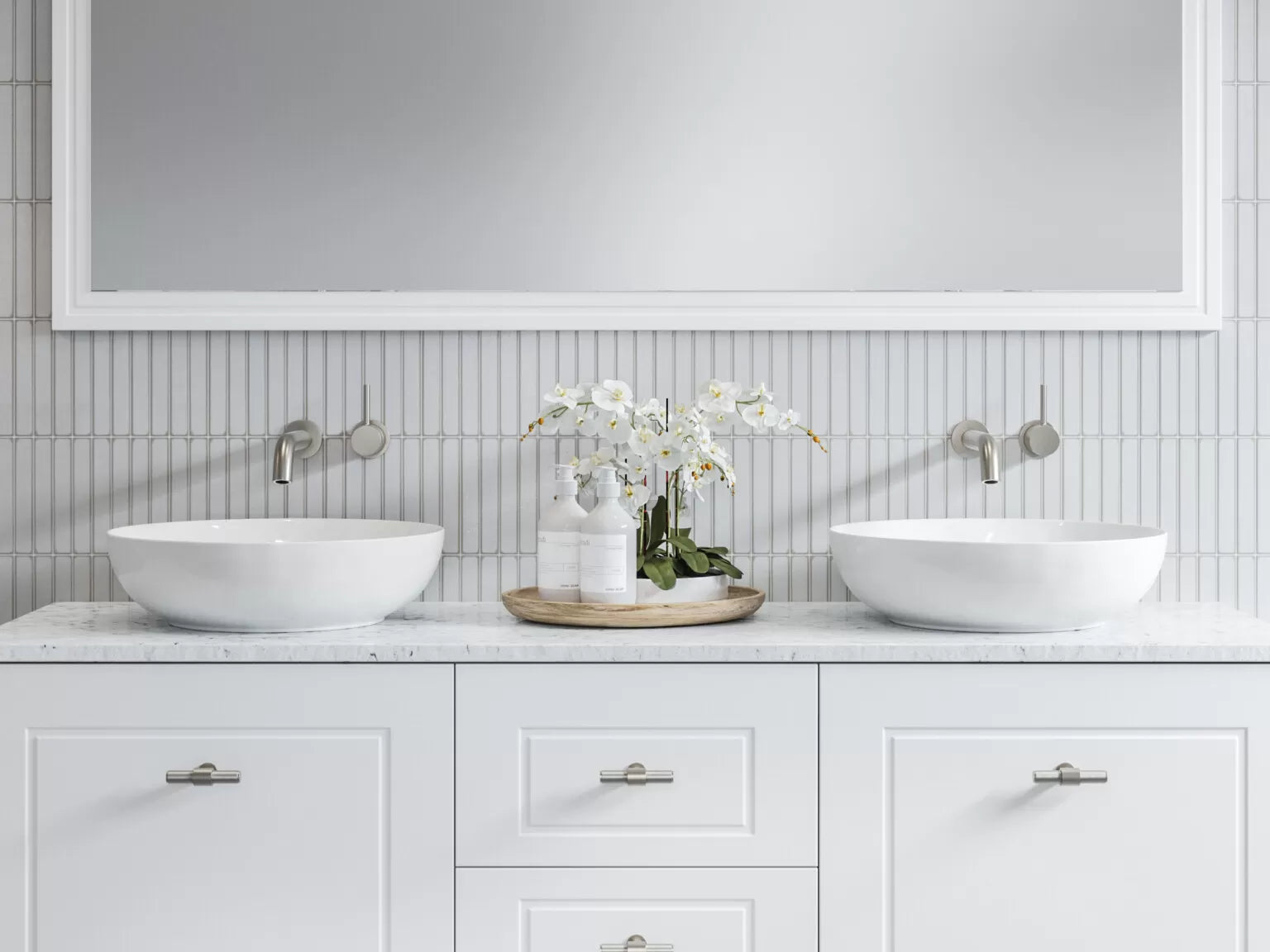 HASES Ceramic Basin White Gloss, White Matt