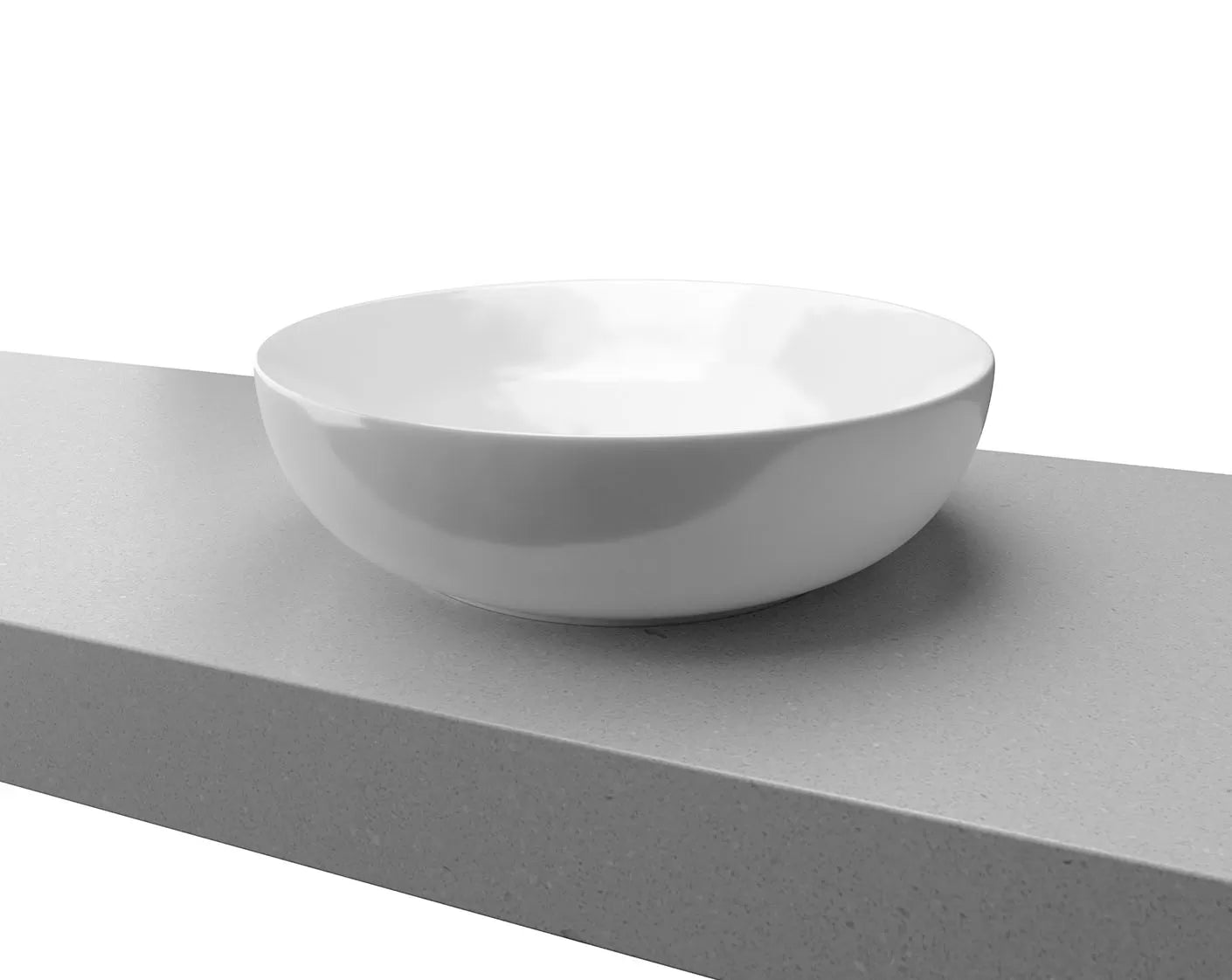 HASES Ceramic Basin White Gloss, White Matt