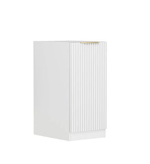 NOOSA LAUNDRY 415 WHITE BASE CABINET WITH INTERNAL DRAWER