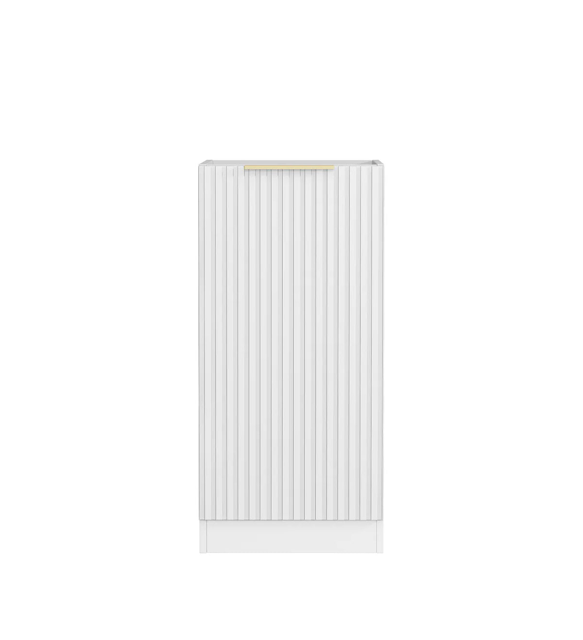 NOOSA LAUNDRY 415 WHITE BASE CABINET WITH INTERNAL DRAWER