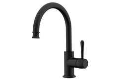 KOKO Gooseneck Basin Mixer Brushed Brass, Brushed Nickel, Brushed Copper, Matte Black, Chrome