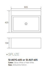 Splize Above Counter Basins