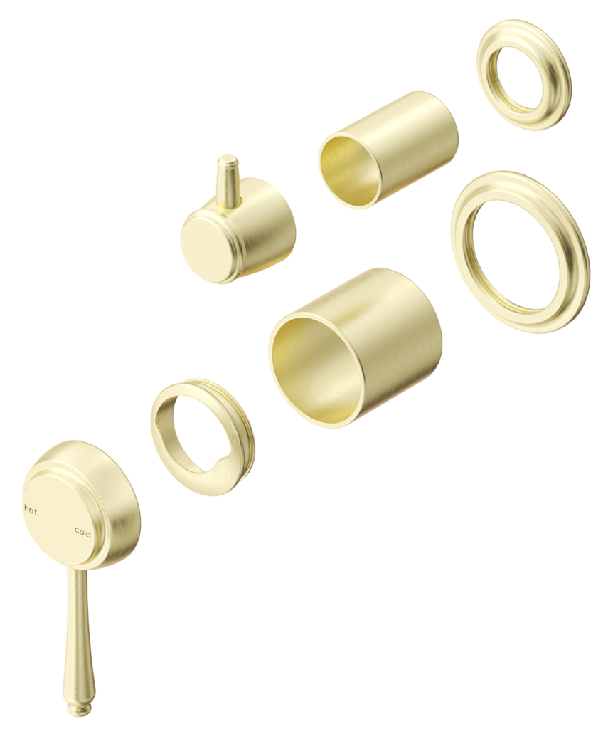 Mica Heritage Shower Mixer Diverter – TRIM KIT ONLY