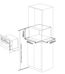 BUILT IN STEAM OVEN - STAINLESS STEEL