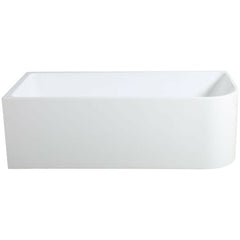 ANGOLO GLOSS WHITE CORNER BATH Right and Left corner with 1700mm and 1500mm