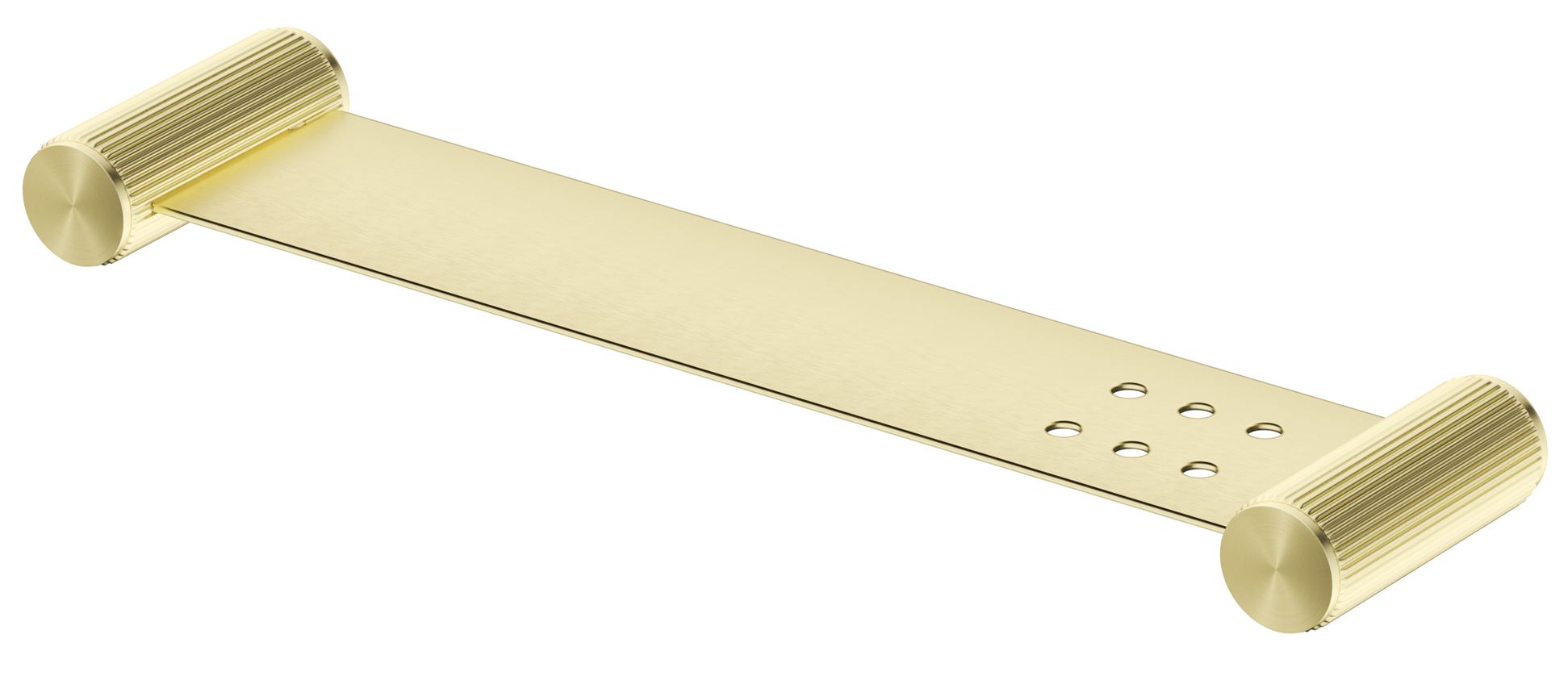 Mica Fluted Stainless Shelf – 400mm