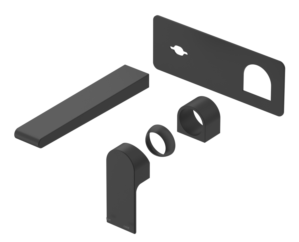 Beki Wall-Spout Combo – 1P – TRIM KIT ONLY