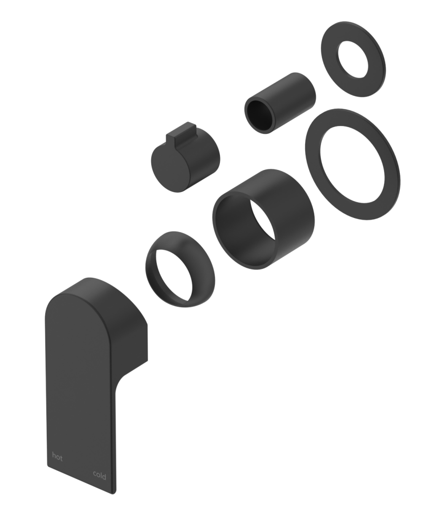 Eleniko Shower Mixer Diverter – 2P – TRIM KIT ONLY