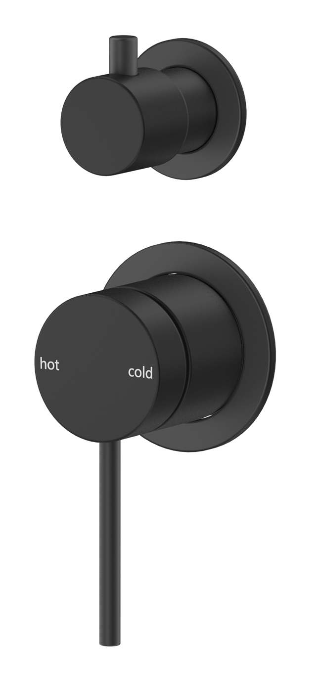 Mica Shower Mixer Diverter – 2P – TRIM KIT ONLY