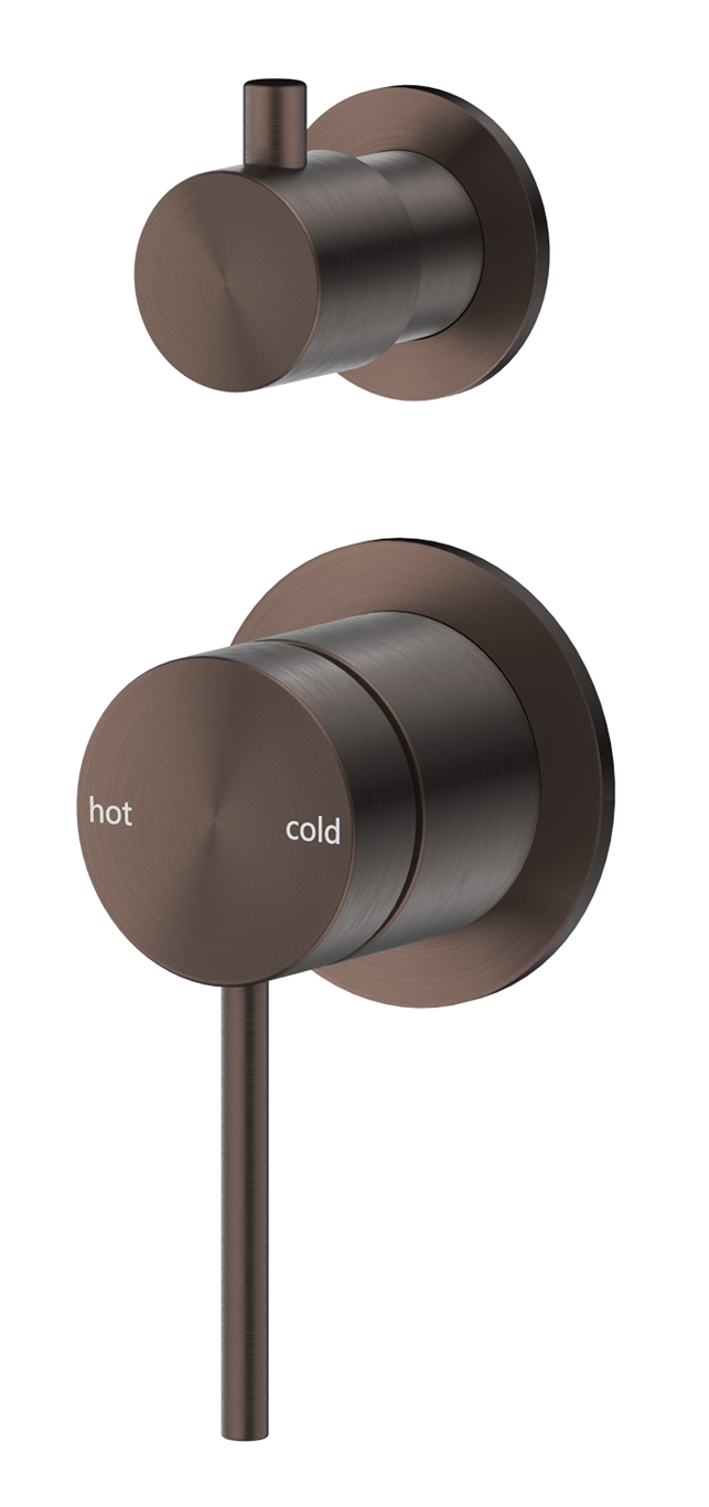 Mica Shower Mixer Diverter – 2P – TRIM KIT ONLY