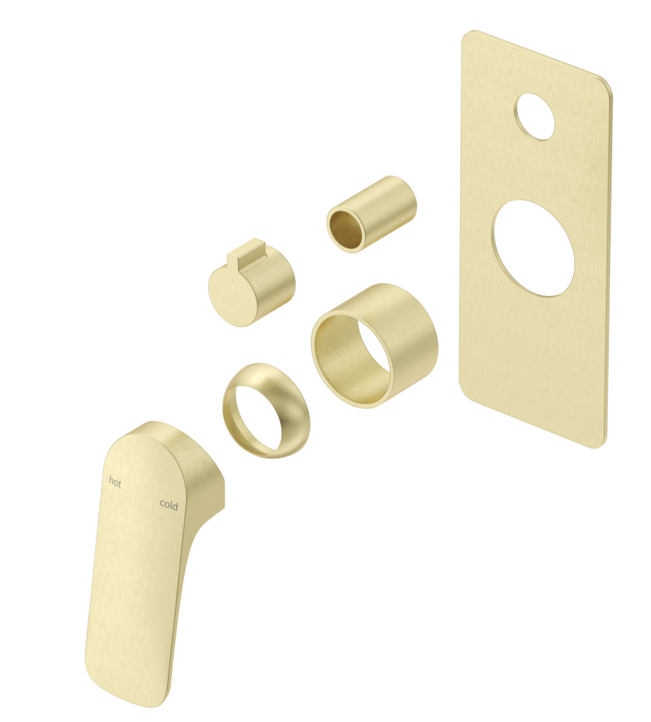 Kaza Shower Mixer Diverter – 1P – TRIM KIT ONLY