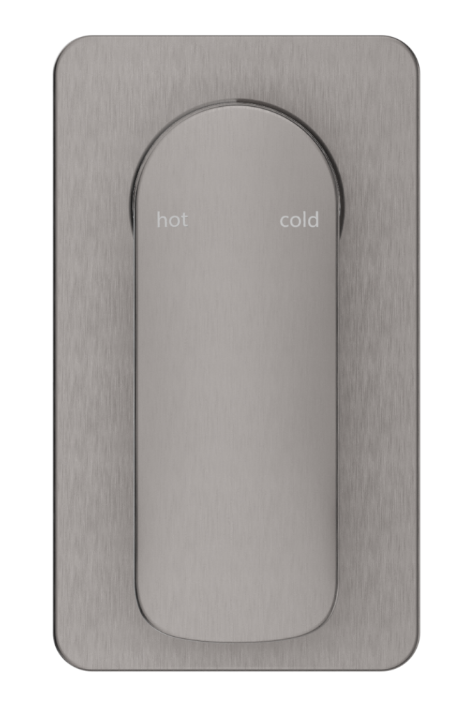 Kaza Shower Mixer – Square Plate – TRIM KIT ONLY