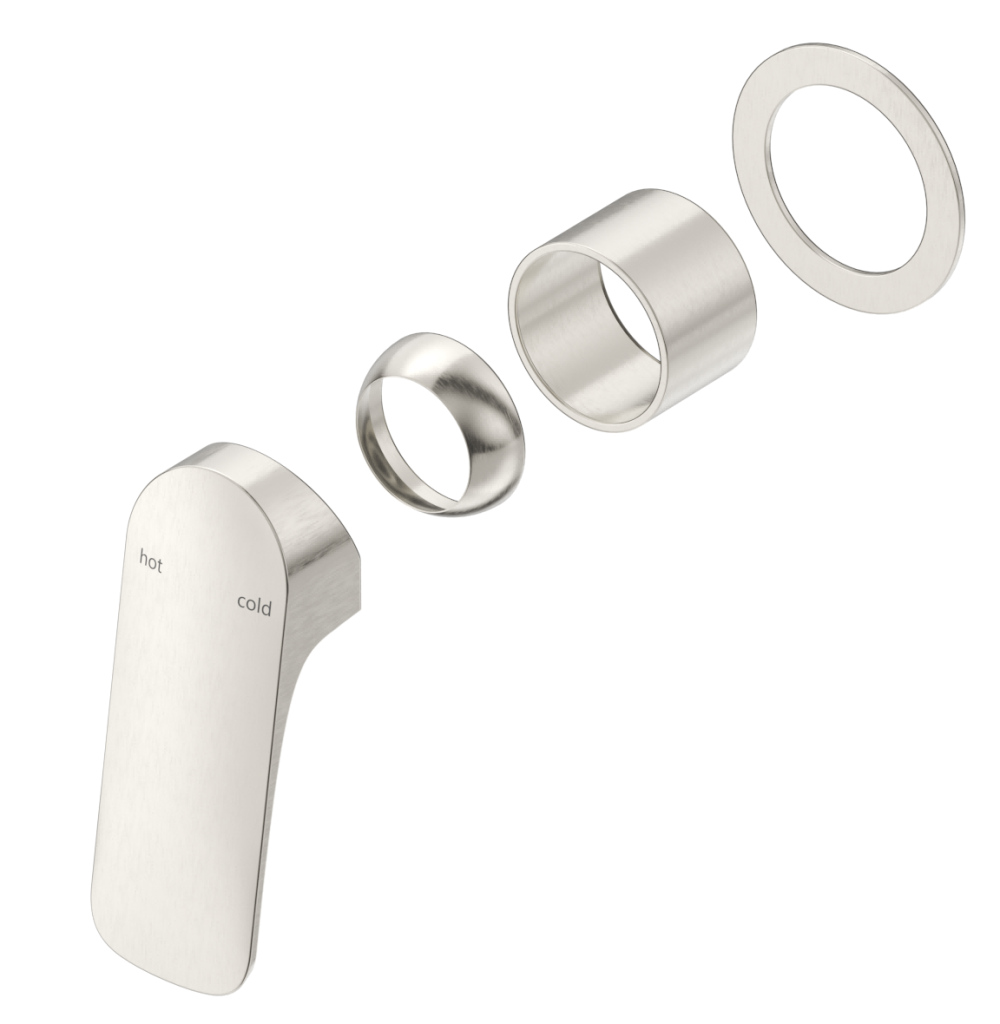 Kaza Shower Mixer – Round Plate – TRIM KIT ONLY