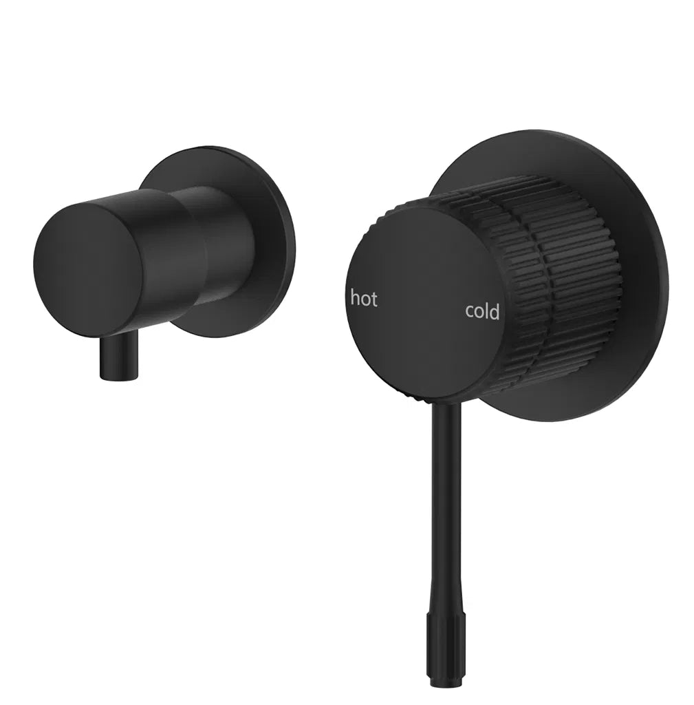 Mica Fluted Shower Mixer Diverter – Sideways