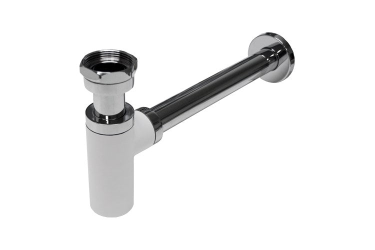 Subway Bottle Trap Matte Black & Chrome,  Matte White & Chrome,  Matte White