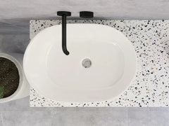 ONNIE Ceramic basin White Gloss,White Matt