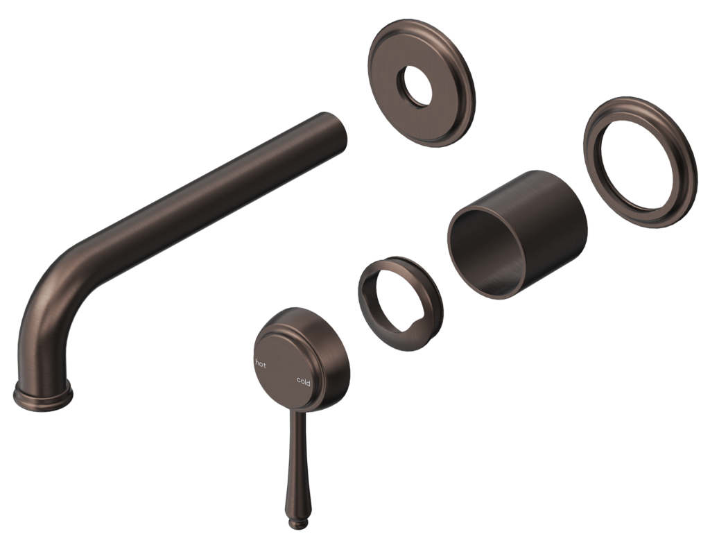 Mica Heritage Wall-Spout Combo – TRIM KIT ONLY