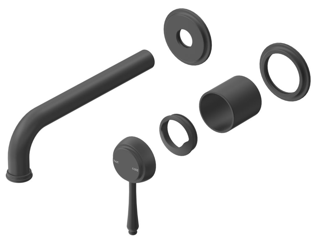 Mica Heritage Wall-Spout Combo – TRIM KIT ONLY