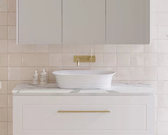 ONNIE Ceramic basin White Gloss,White Matt