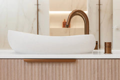 Öppen Edge-Pull 300mm Cabinet Handle (Brushed)