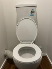 OLD SCHOOL Skew Pan Toilet Left or Right