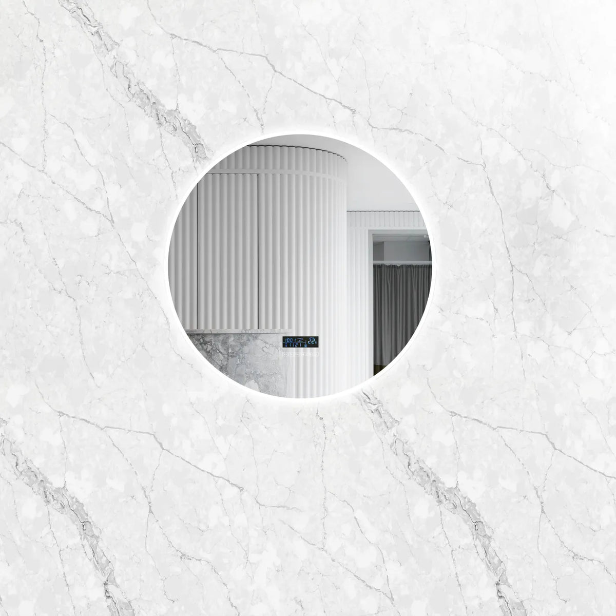 LED BRONTE 800MM MIRROR SPEAKER TOUCH SENSOR