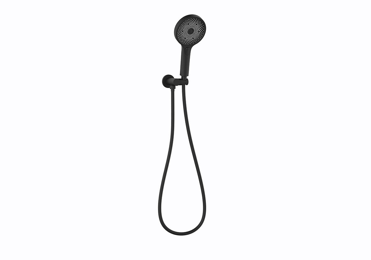 The Galaxy Hand Shower With Wall Bracket Chrome, Matte Black, Gunmetal, Brushed nickel, Brushed Gold
