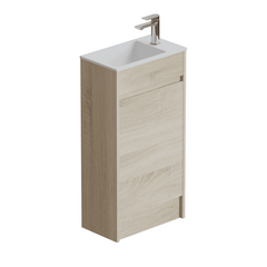 ERICA 460mm Natural Oak Floor Standing Vanity