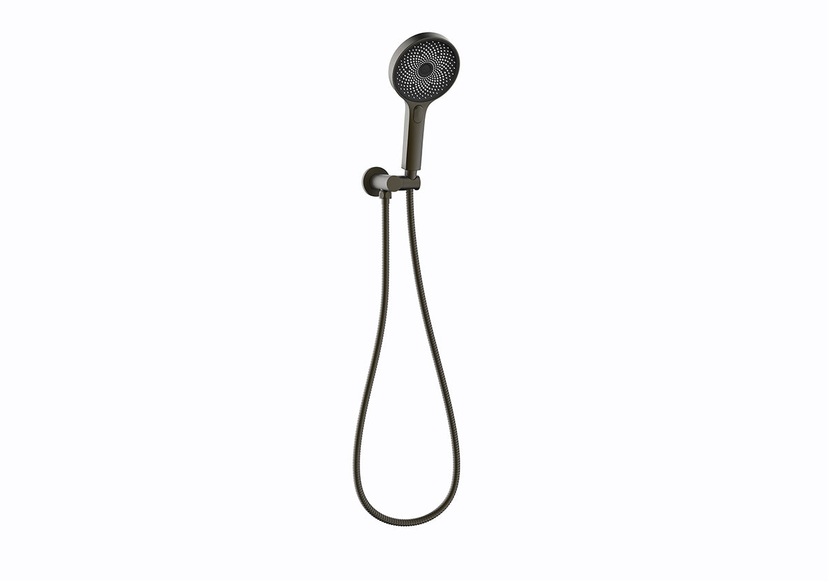 The Galaxy Hand Shower With Wall Bracket Chrome, Matte Black, Gunmetal, Brushed nickel, Brushed Gold
