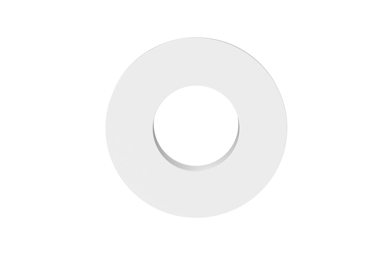 Overflow Ring Chrome, Brushed Nickel, Brushed Brass, Brushed Copper, Black, White