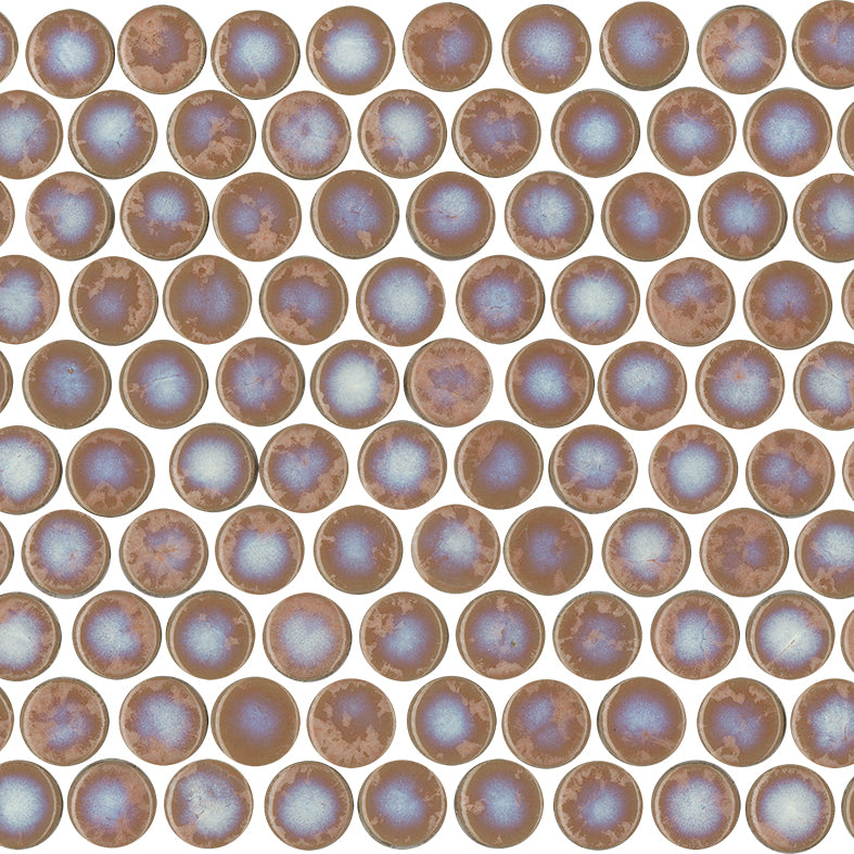 PNR-56S ORBIT GLOSS CORAL PENNY ROUND 20X20
