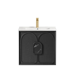 LAGUNA BLACK AMERICAN OAK 600X460 VANITY