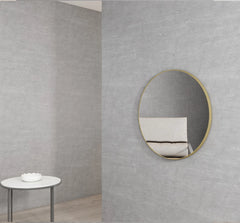 LONDON 700MM GOLD METAL FRAME MIRROR